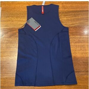 NEW💙G/FORE Tech Nylon Perforated Circle G’s Active Tank Top Patriot Navy $110